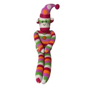 SCM Designs St Jude Hospital Sock Monkey‎ Plush Stuffed Animal